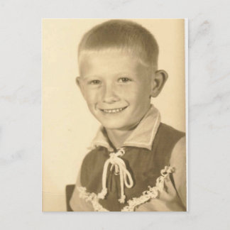 Jerry Birthday picture Invitation Postcard