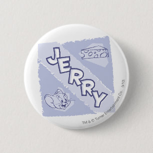 Jerry Blue Cheese Logo 6 Cm Round Badge