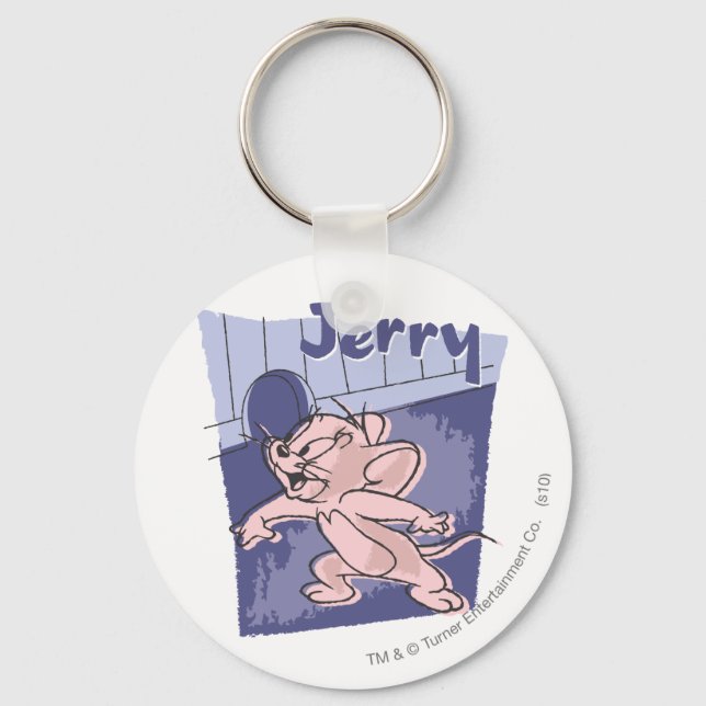 Jerry Blue Key Ring (Front)