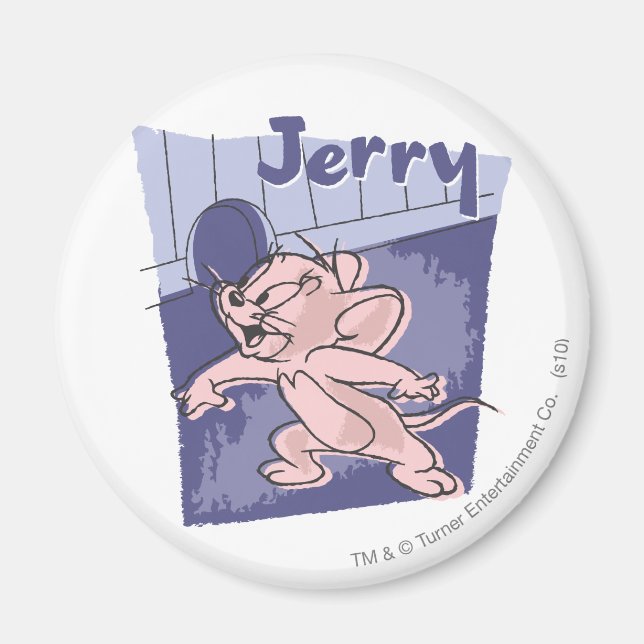 Jerry Blue Magnet (Front)