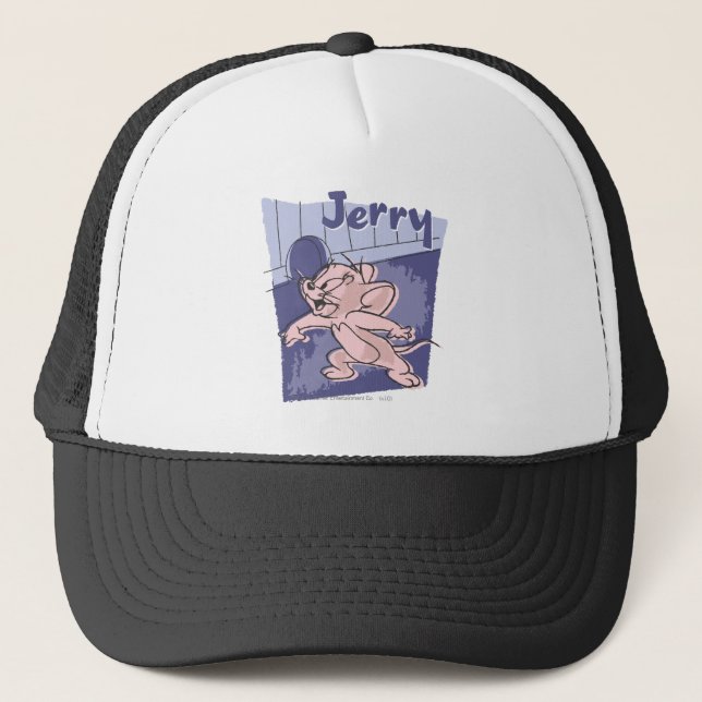Jerry Blue Trucker Hat (Front)