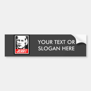 JERRY BROWN BUMPER STICKER