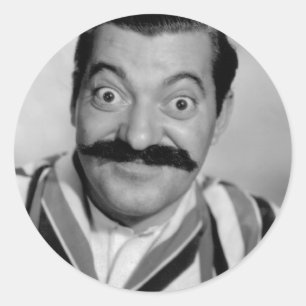 Jerry Colonna Classic Round Sticker