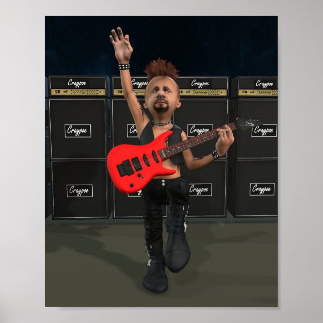 Jerry from the Punksters. Poster (Front)
