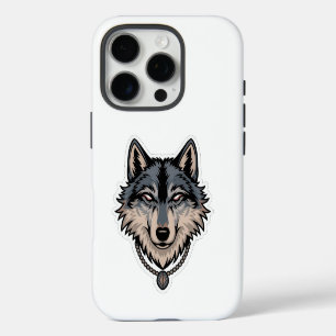 Jerry Garcia wolf iPhone 16 Pro Case