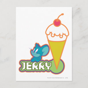 Jerry Ice Cream Postcard