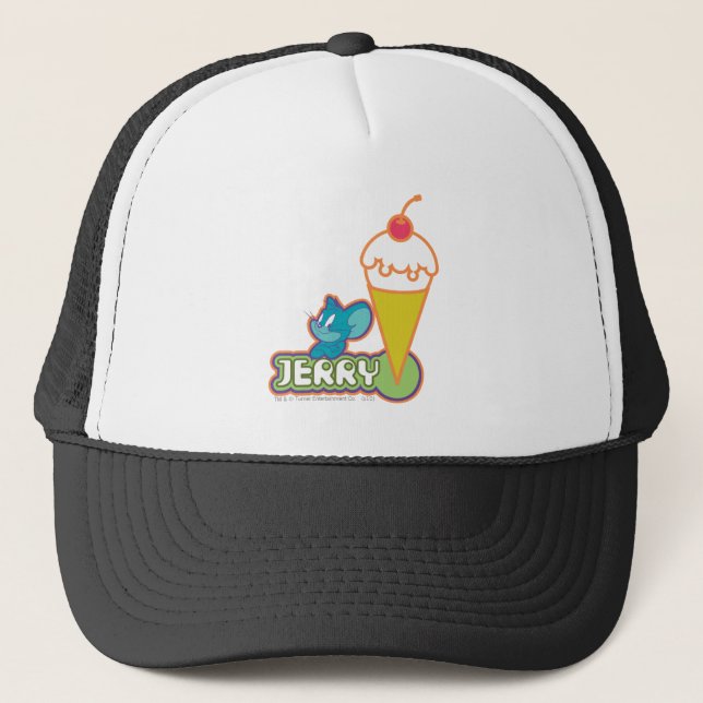 Jerry Ice Cream Trucker Hat (Front)