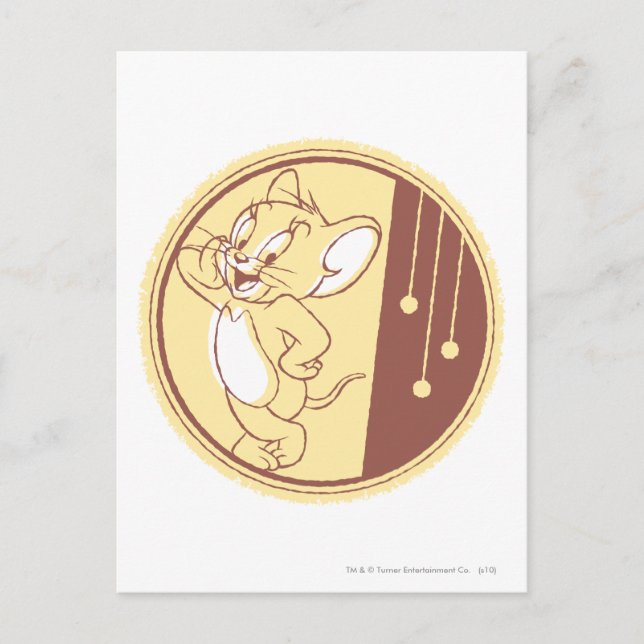 Jerry In Circle Postcard (Front)