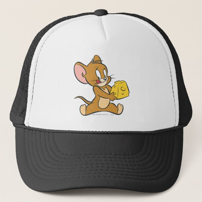 Jerry Likes His Cheese Trucker Hat (Front)