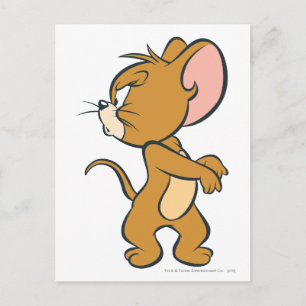 Jerry Looking Back Annoyed Postcard