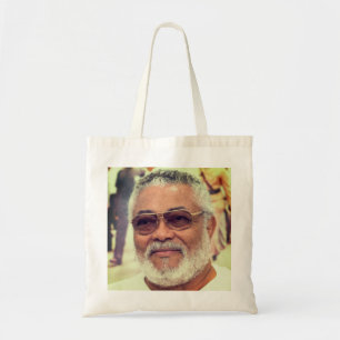 Jerry Rawlings, J.J. Rawlings, President of Ghana Tote Bag