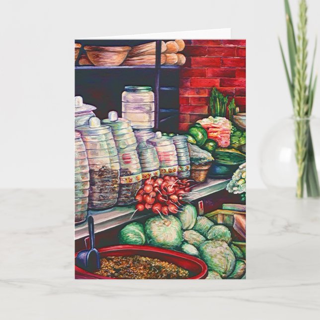 Jerry’s Jelly Jars Greeting Card (Front)