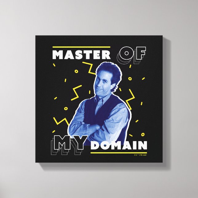 Jerry Seinfeld | Master of My Domain Canvas Print (Front)