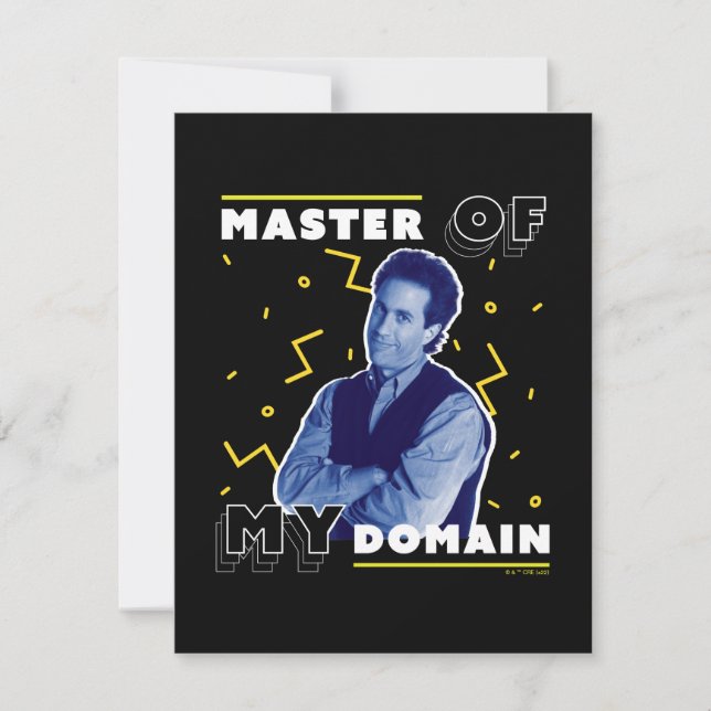 Jerry Seinfeld | Master of My Domain Card (Front)