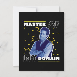 Jerry Seinfeld   Master of My Domain Card
