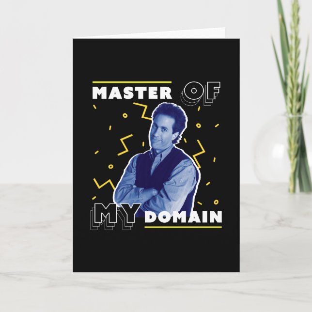 Jerry Seinfeld | Master of My Domain Card (Front)