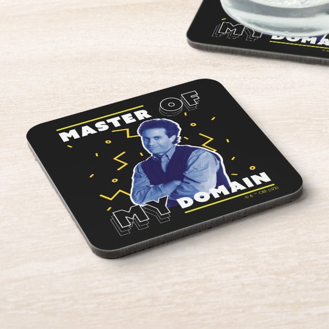 Jerry Seinfeld | Master of My Domain Coaster (Left Side)