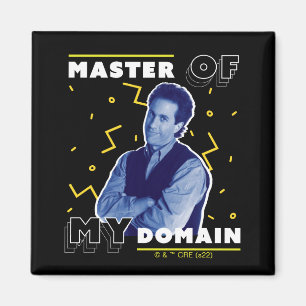 Jerry Seinfeld Master of My Domain Magnet