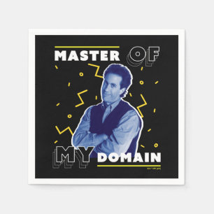 Jerry Seinfeld Master of My Domain Napkin