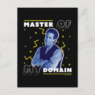 Jerry Seinfeld   Master of My Domain Postcard