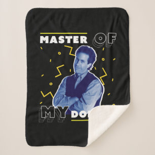 Jerry Seinfeld Master of My Domain Sherpa Blanket