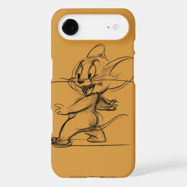 Jerry Side Sketch Case-Mate iPhone Case (Back)
