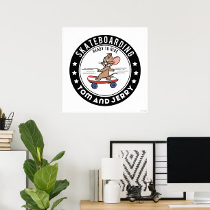 Jerry Skateboarding - Ready To Ride Poster
