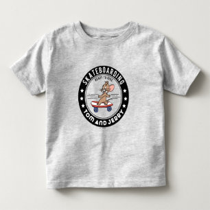 Jerry Skateboarding - Ready To Ride Toddler T-Shirt