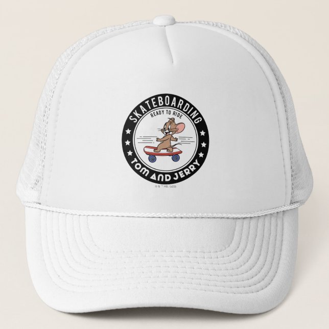 Jerry Skateboarding - Ready To Ride Trucker Hat (Front)