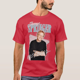 Jerry Springer Vintage Look 90s Style Design T-Shirt