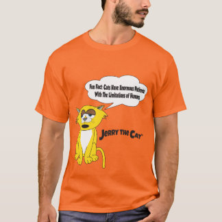 Jerry The Cat Fun Fact #1 T-Shirt