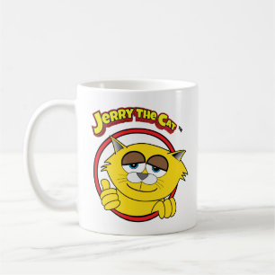 Jerry The Cat Thumbs Up Coffee Mug