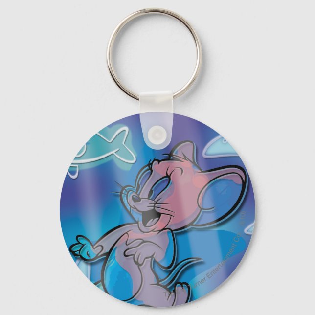 Jerry Trippy Fish Key Ring (Front)