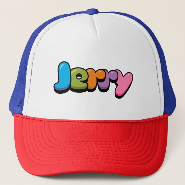 Jerry Trucker Hat (Front)