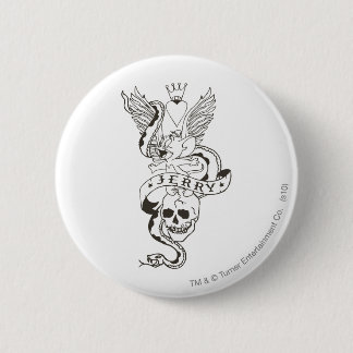 Jerry Twisted Tattoo 1 6 Cm Round Badge