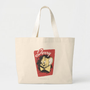 Jerry Yellow Botiw Logo Large Tote Bag