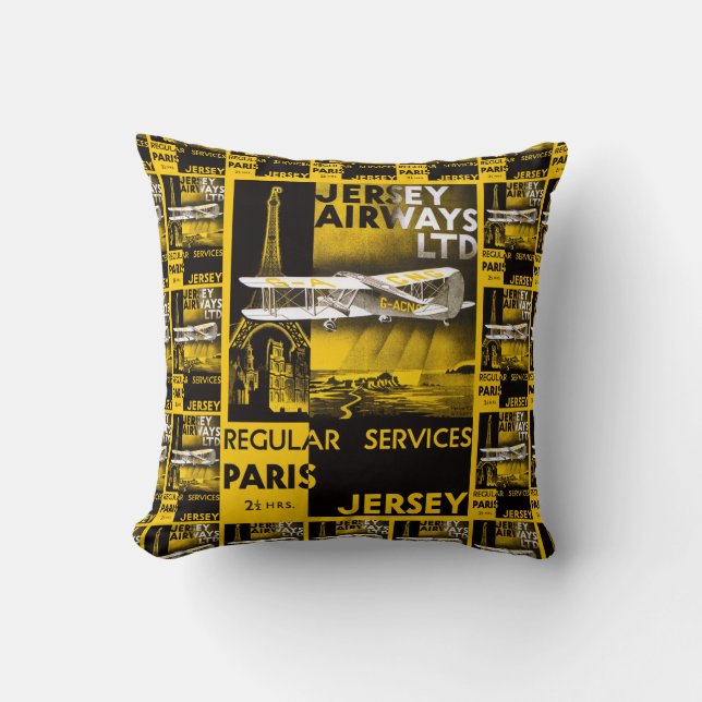 Jersey Airways Cushion (Front)