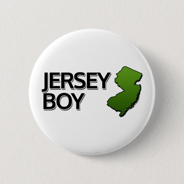 Jersey Boy 6 Cm Round Badge (Front)
