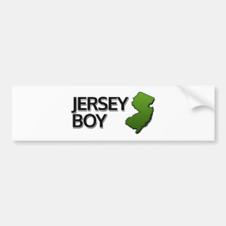 Jersey Boy Bumper Sticker