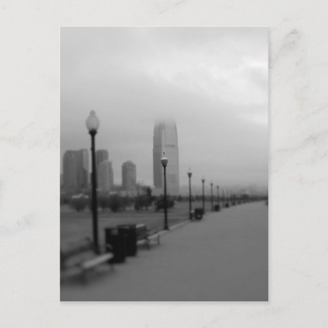 Jersey City From Liberty State Park Postcard (Front)