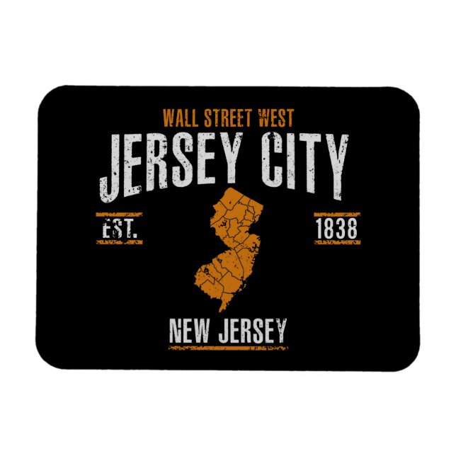 Jersey City Magnet (Horizontal)