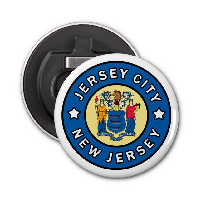 Jersey City New Jersey Bottle Opener (Front)