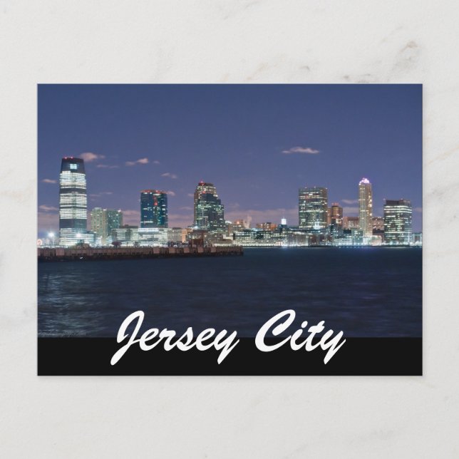 Jersey City Postcard (Front)