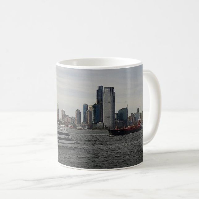 Jersey City Skyline #1 Mug (Front Right)