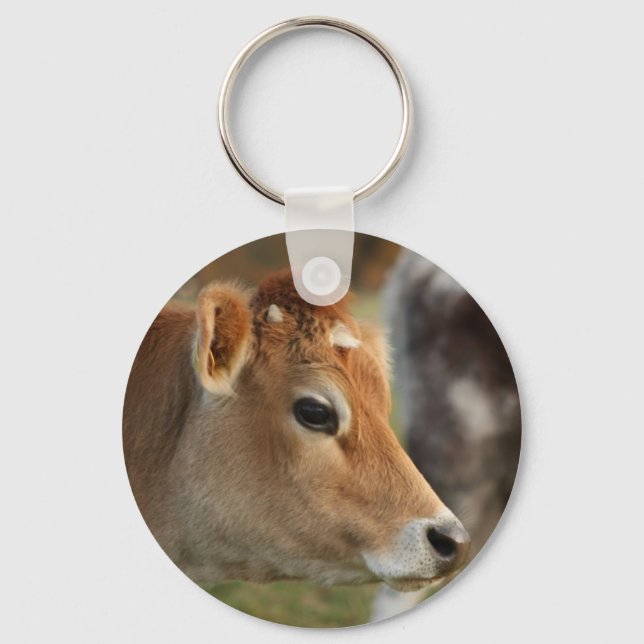 Jersey Cow Key Ring (Front)