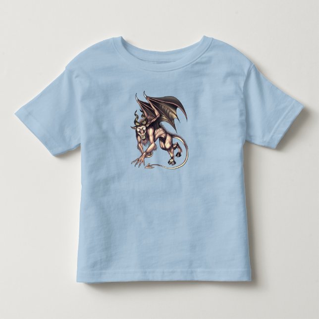 Jersey Devil Cryptid Creature Toddler T-Shirt (Front)