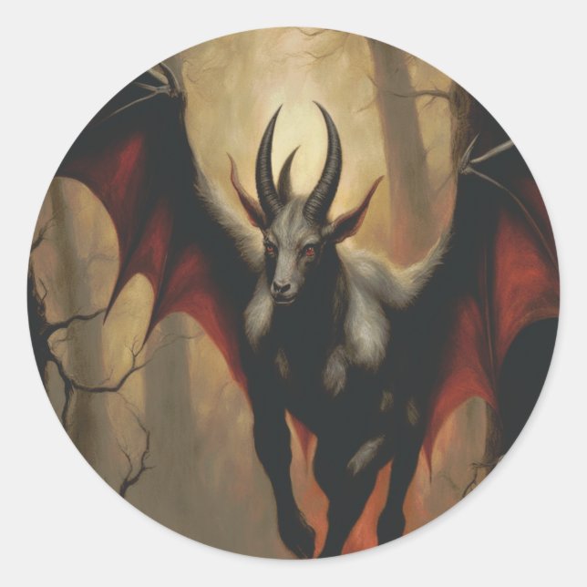 Jersey Devil Renaissance stickers (Front)