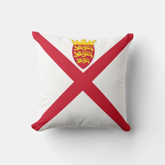 Jersey Flag Cushion (Front)