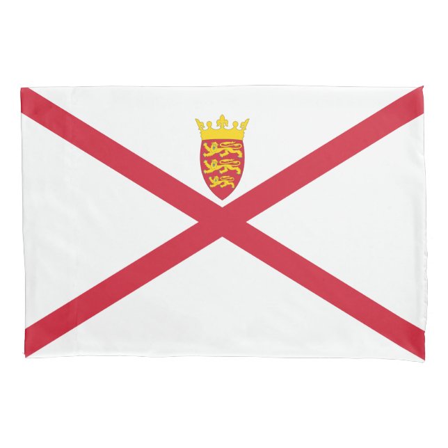 Jersey Flag Pillowcase (Front)