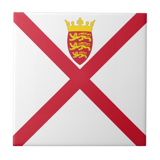 Jersey Flag Tile (Front)